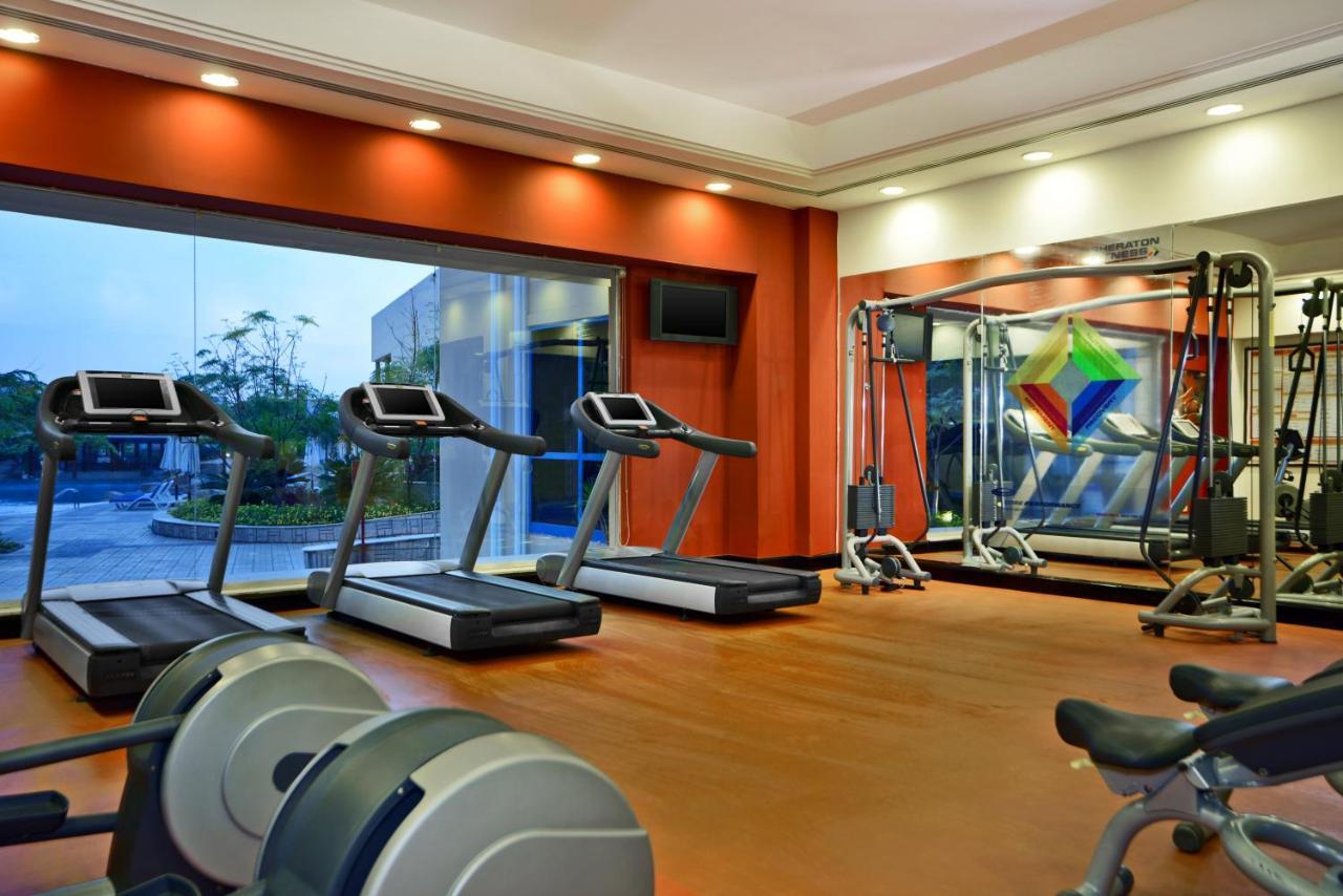 Helnan Dream Hotel And Conference Center 6th of October City Kültér fotó A gym at a hotel
